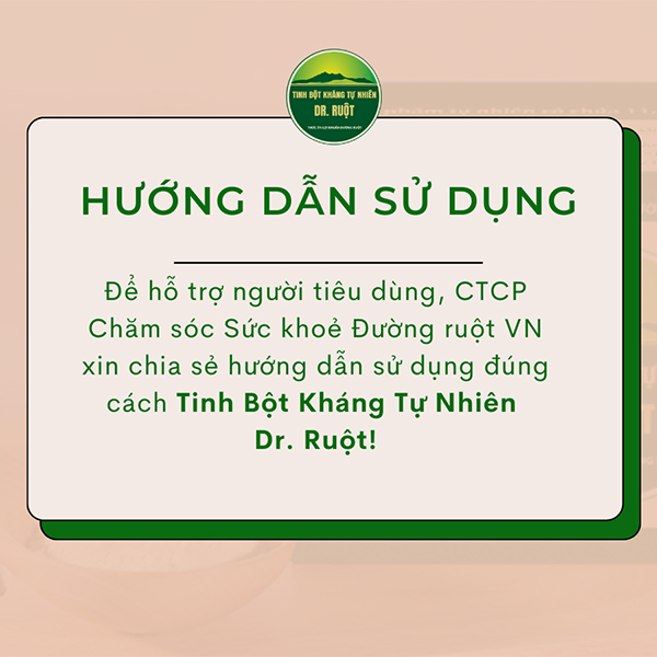 huong dan su dung tinh bot khang dr ruot